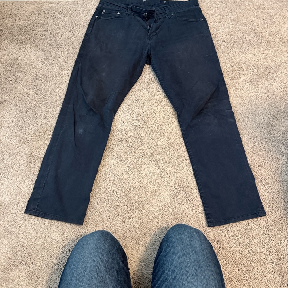 AG Adriano Goldschmied Navy Sud Jeans